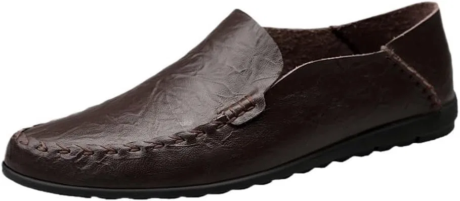 Лоферы мужские повседневные Brown DHFIRUFSHLO