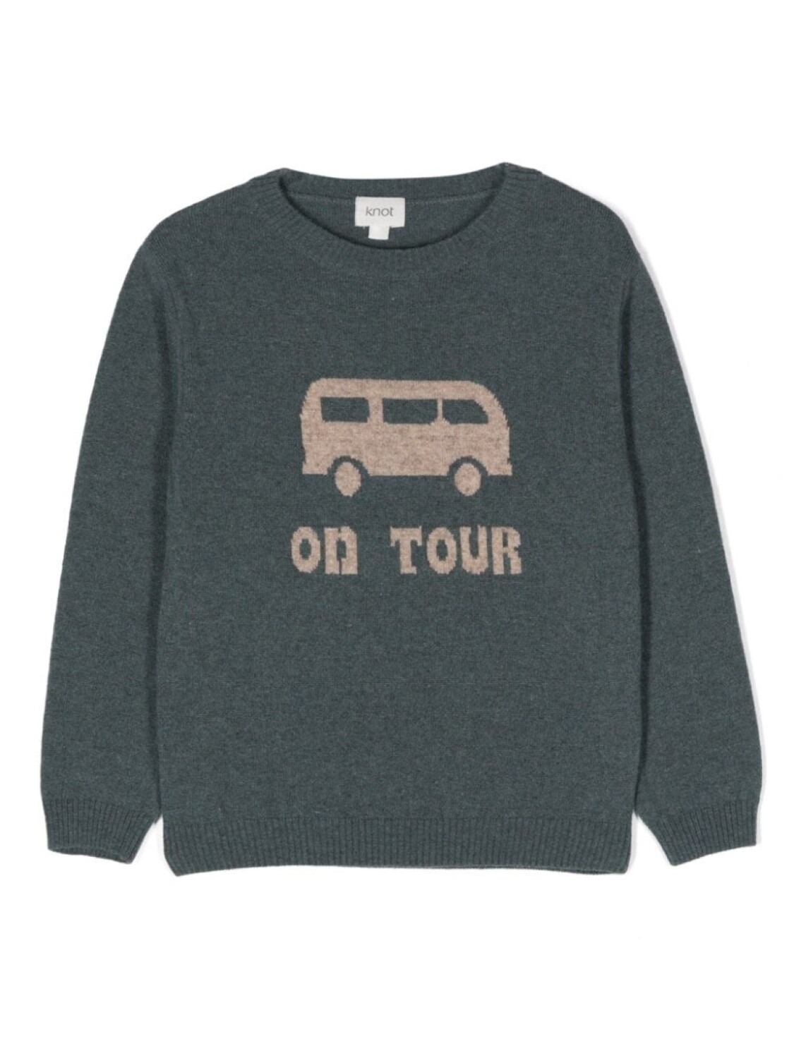 

Knot джемпер On Tour вязки интарсия, синий