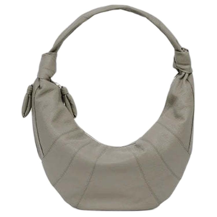 

Сумка-круассан из коровьей кожи, Croissant Bag, Croissant Bag, Женская сумка через плечо светло-зеленого цвета Lemaire, Set (Bag+Dust Bag)