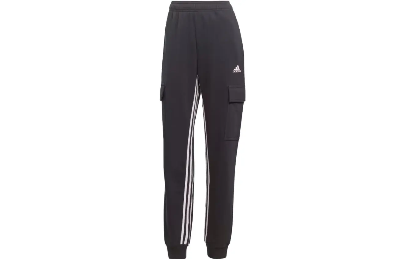 

Трикотажные спортивные штаны унисекс черные Adidas, черный