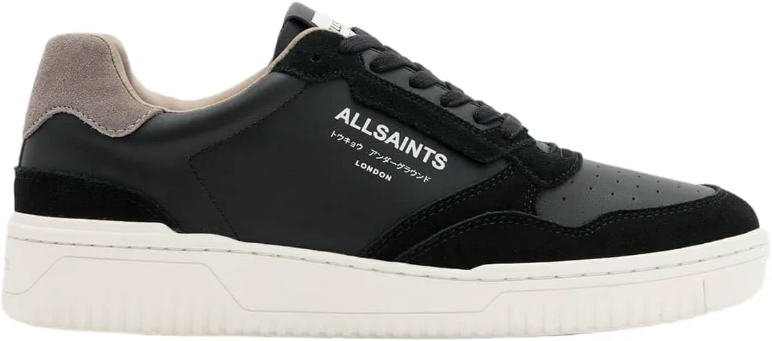 

Мужские кеды AllSaints Regan Low Top, черный/серый