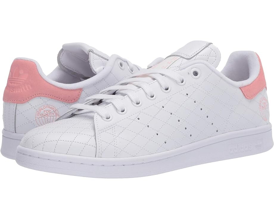 

Кроссовки Adidas Stan Smith, цвет Footwear White/Footwear White/Glory Pink