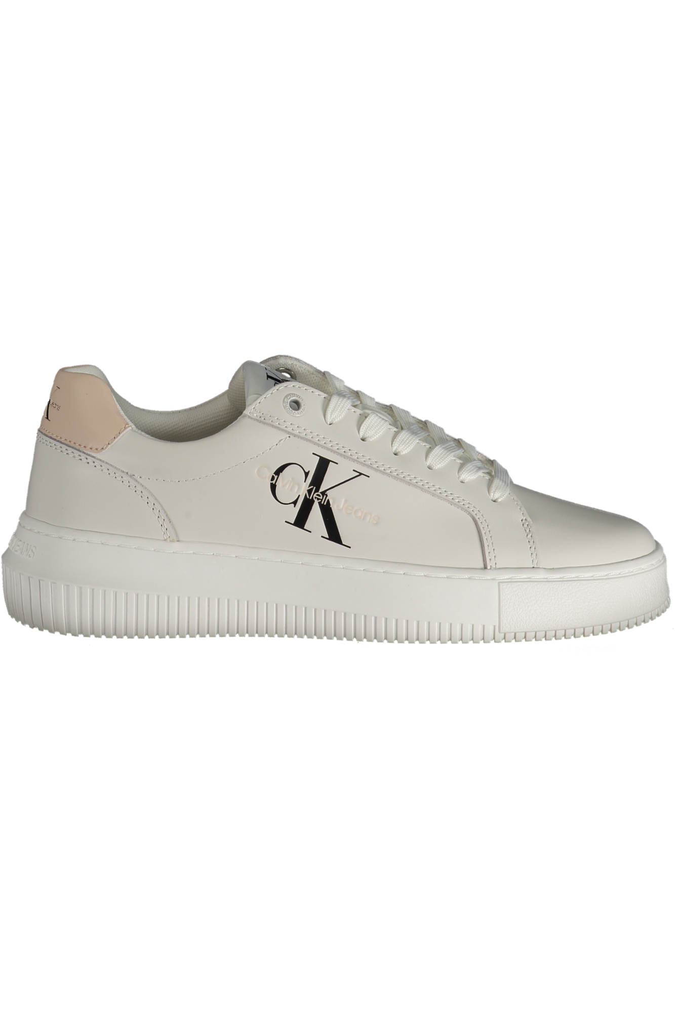 Кроссовки спортивные женские Calvin Klein, белый / розовый / черный