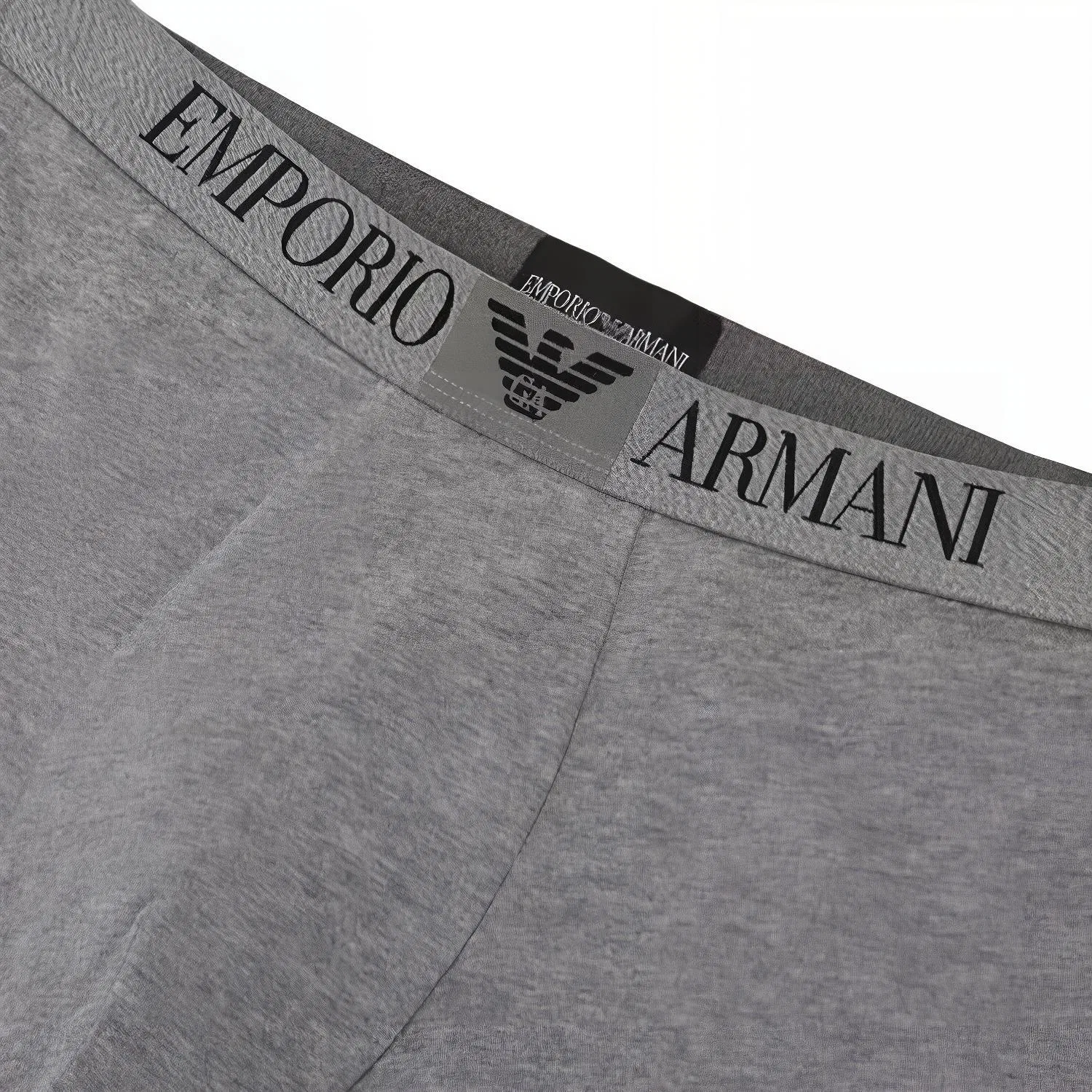 Боксеры мужские Emporio Armani серые — фото 3