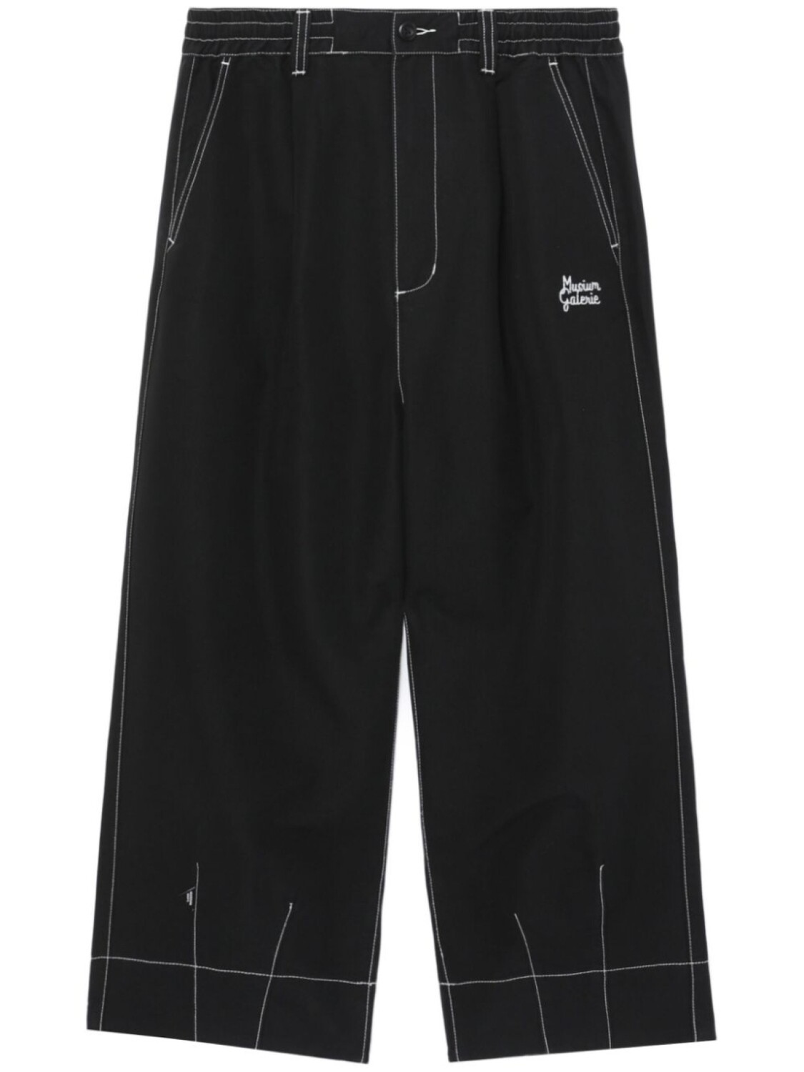 

Брюки чинос с карманами-клапанами Musium Div., черный