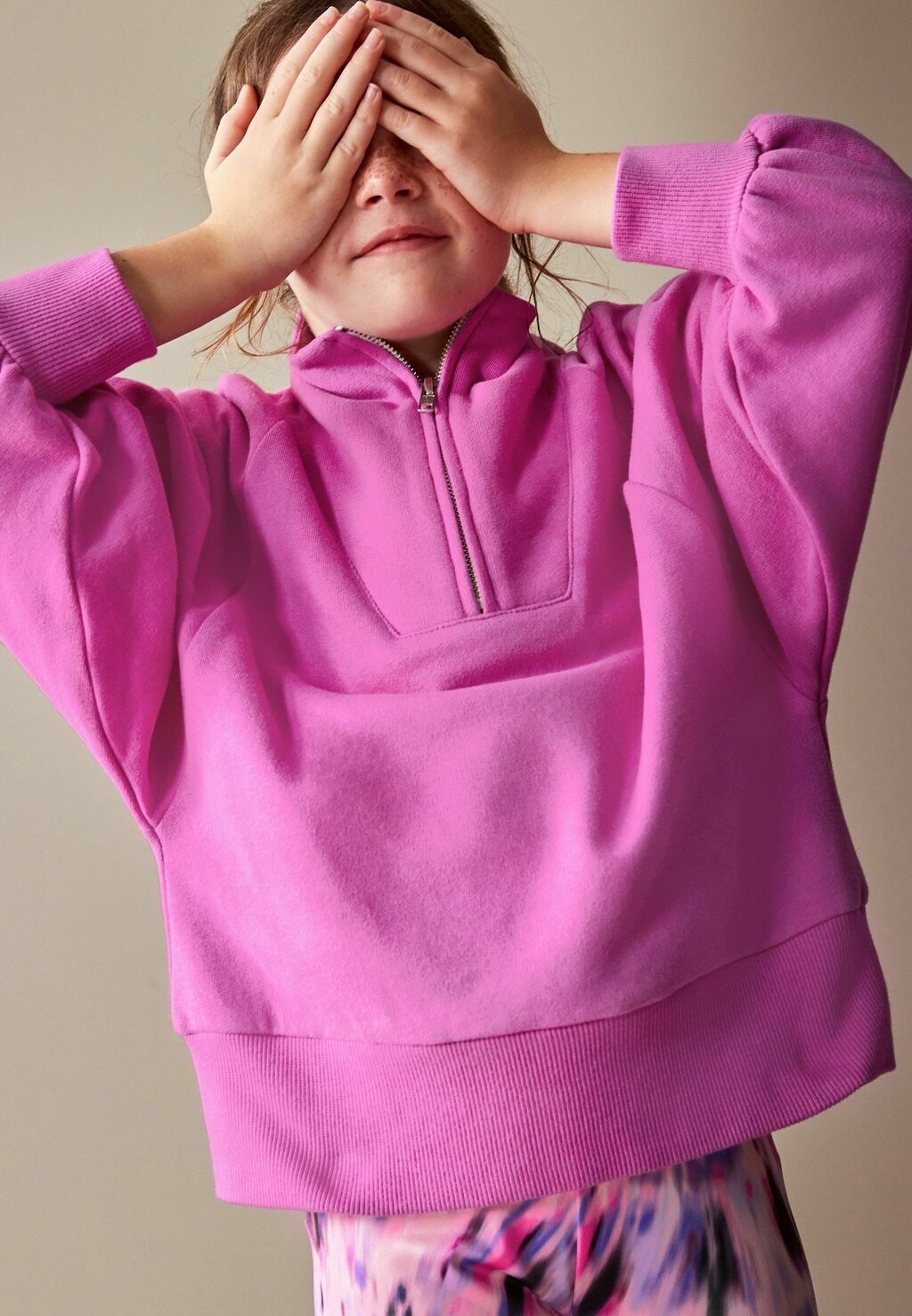 

Толстовка Set Next, цвет bright pink