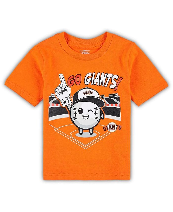 

Оранжевая футболка San Francisco Giants Ball Boy для новорожденных Outerstuff, оранжевый