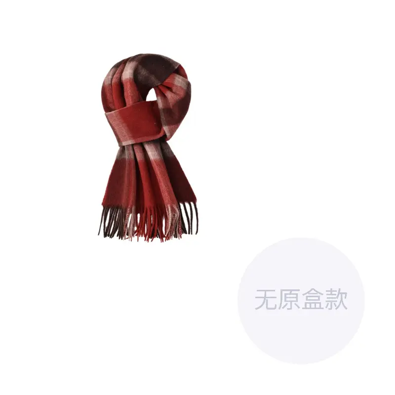 

Шарф из овечьей шерсти вязаный для женщин WARRIOR, red