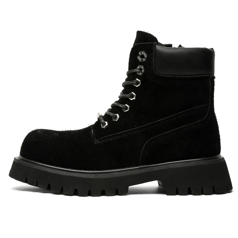 

WEISHIBANGWEI Короткие мужские ботинки Martin, черные