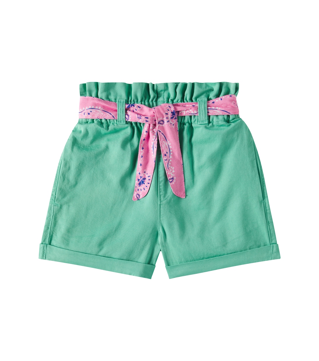 

Шорты из хлопкового твила Pothia The New Society, Jade