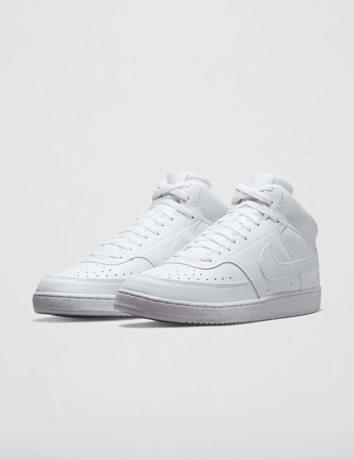 Мужские кроссовки Nike Court Vision Mid Next Nature, белый — фото 2