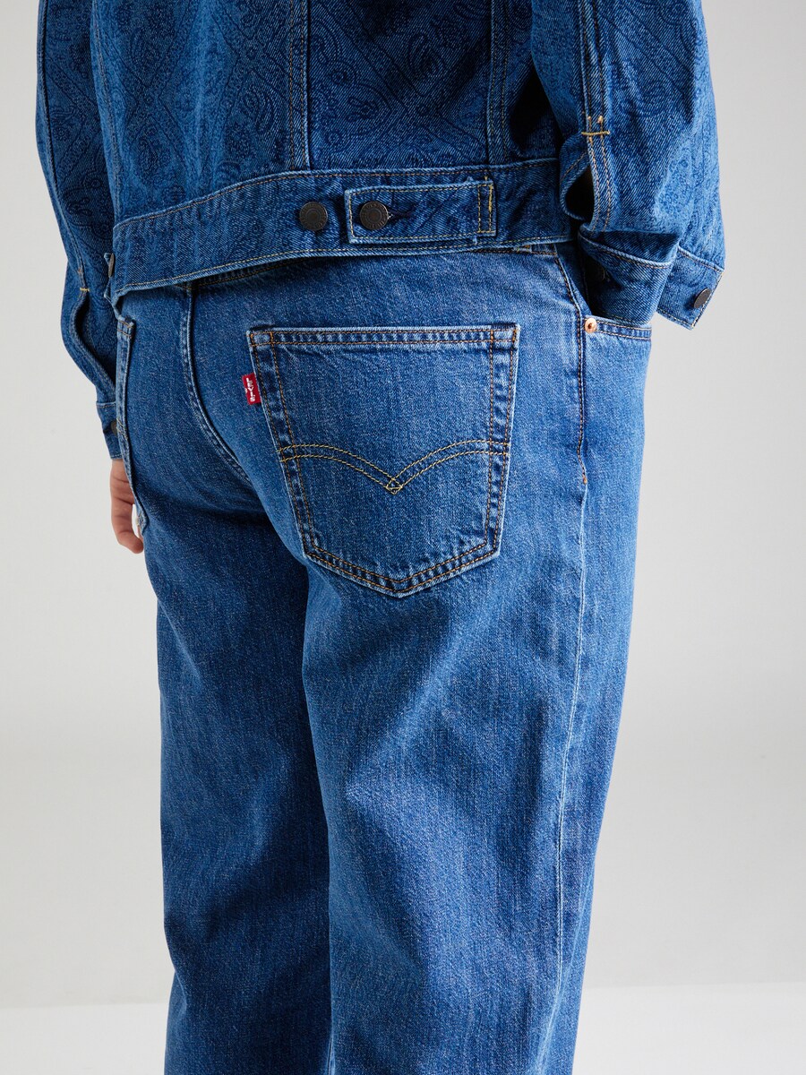 Джинсы свободного кроя LEVIS ┬о 568тДв Loose Straight Linen + Denim, Blue denim — фото 3