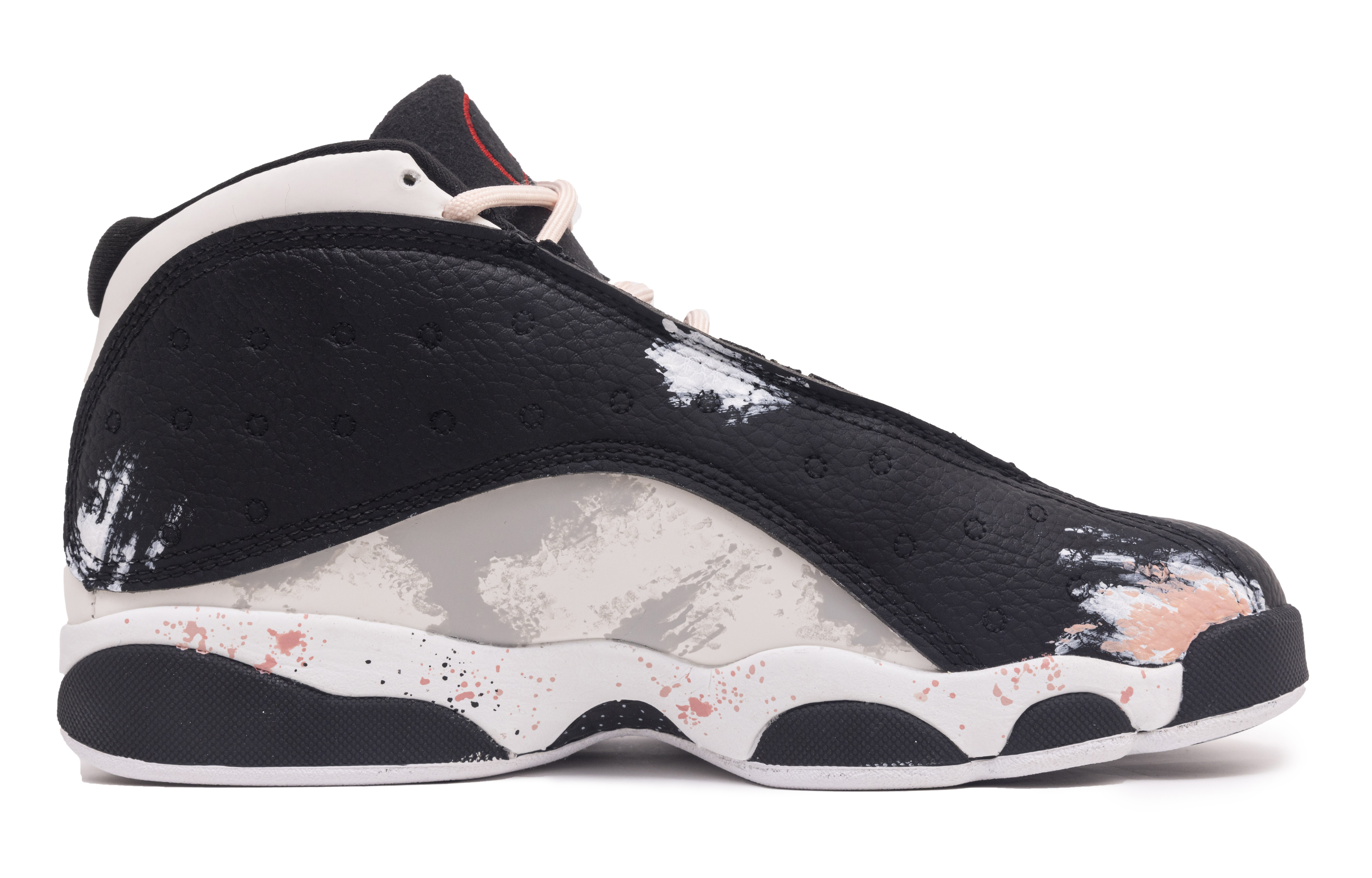 

Кроссовки Air Jordan 13 Vintage Basketball Shoes Women's Mid-top Black, черный