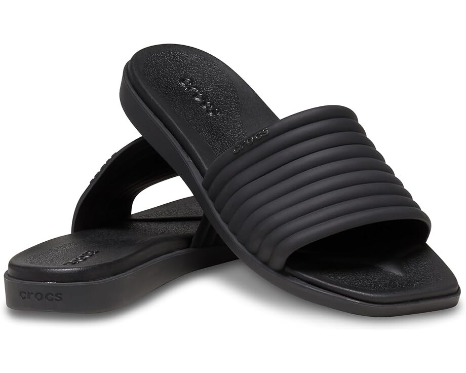 

Сандалии Crocs Miami Slide, черный