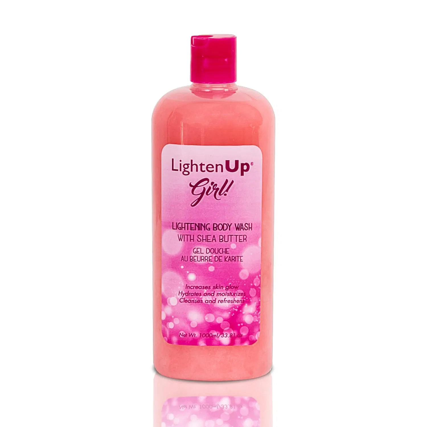 Отшелушивающий гель для душа «LightenUp» с маслом ши, 1000 мл Omic Lighten-Up
