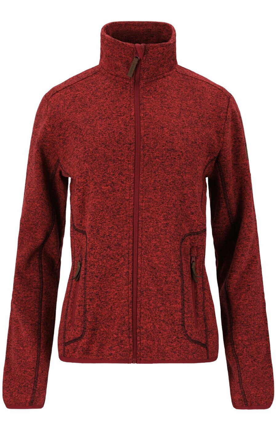 

Спортивная флисовая куртка Gipfelglück Ilona, цвет mottled red