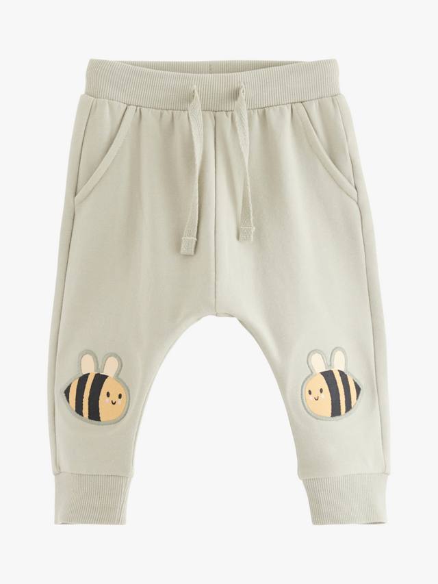 

Детские спортивные штаны с аппликацией Baby Bee Lindex, Light Dusty Green