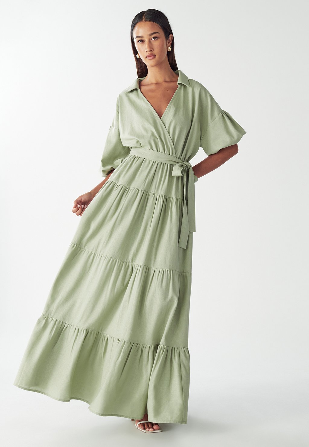 

Платье макси WILLA, зеленый