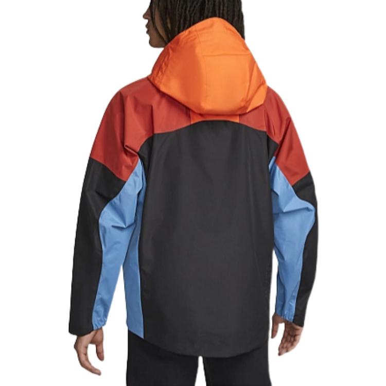 Куртка Nike Storm-FIT ADV ACG Contrast Color Stitching Zipper Hooded Long Sleeves Jacket Men's Colorblock DB3559-817, разноцветный — фото 3