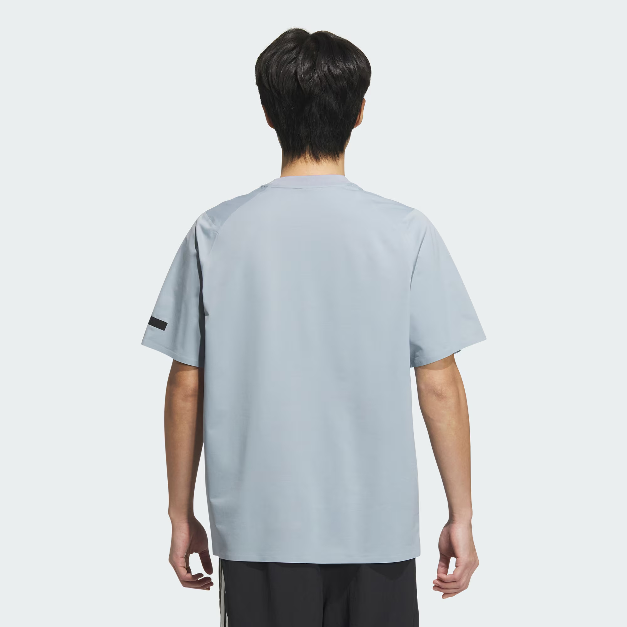 Adidas Футболка WZ PREMIUM мужская silver gray — фото 4