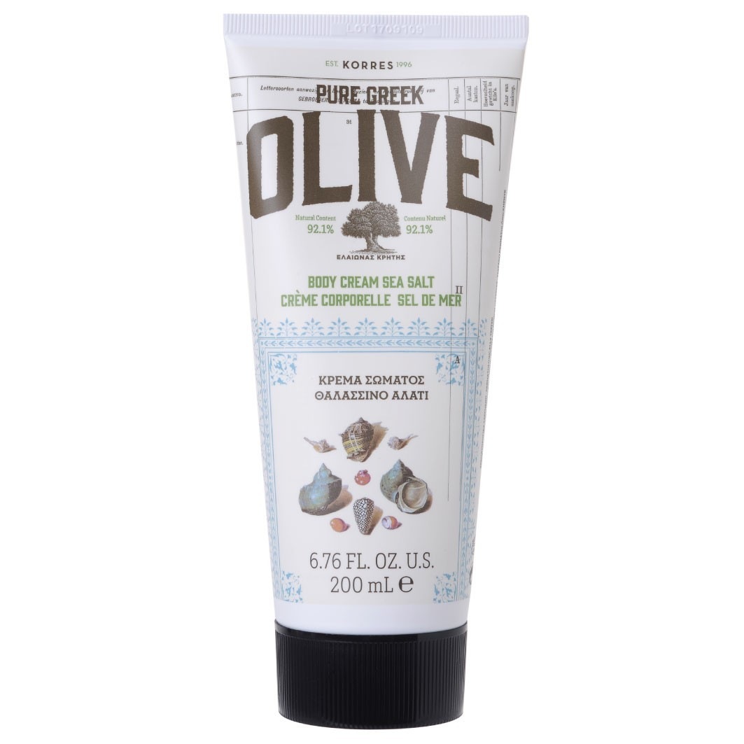 

Крем для тела olive & sea salt Korres, объем 200 мл