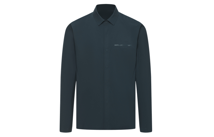 

Мужская рубашка DUALIS SS24 DESCENTE, LG-LIGHT GRAY
