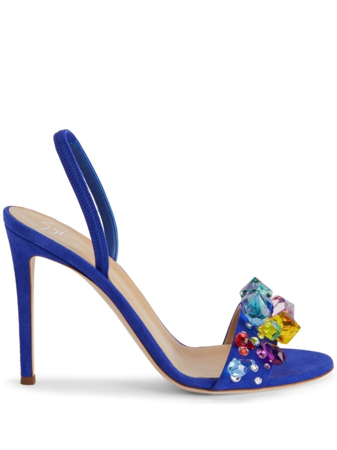 

Giuseppe Zanotti босоножки Blinda 105, синий