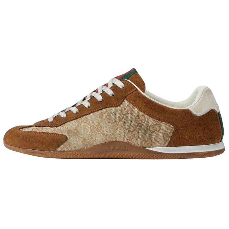 GUCCI Кроссовки Shift Low top Casual мужские beige brown