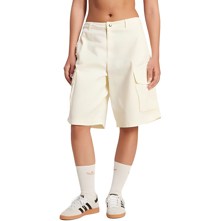 Карго-шорты Casual женские beige Adidas Originals, бежевый — фото 4