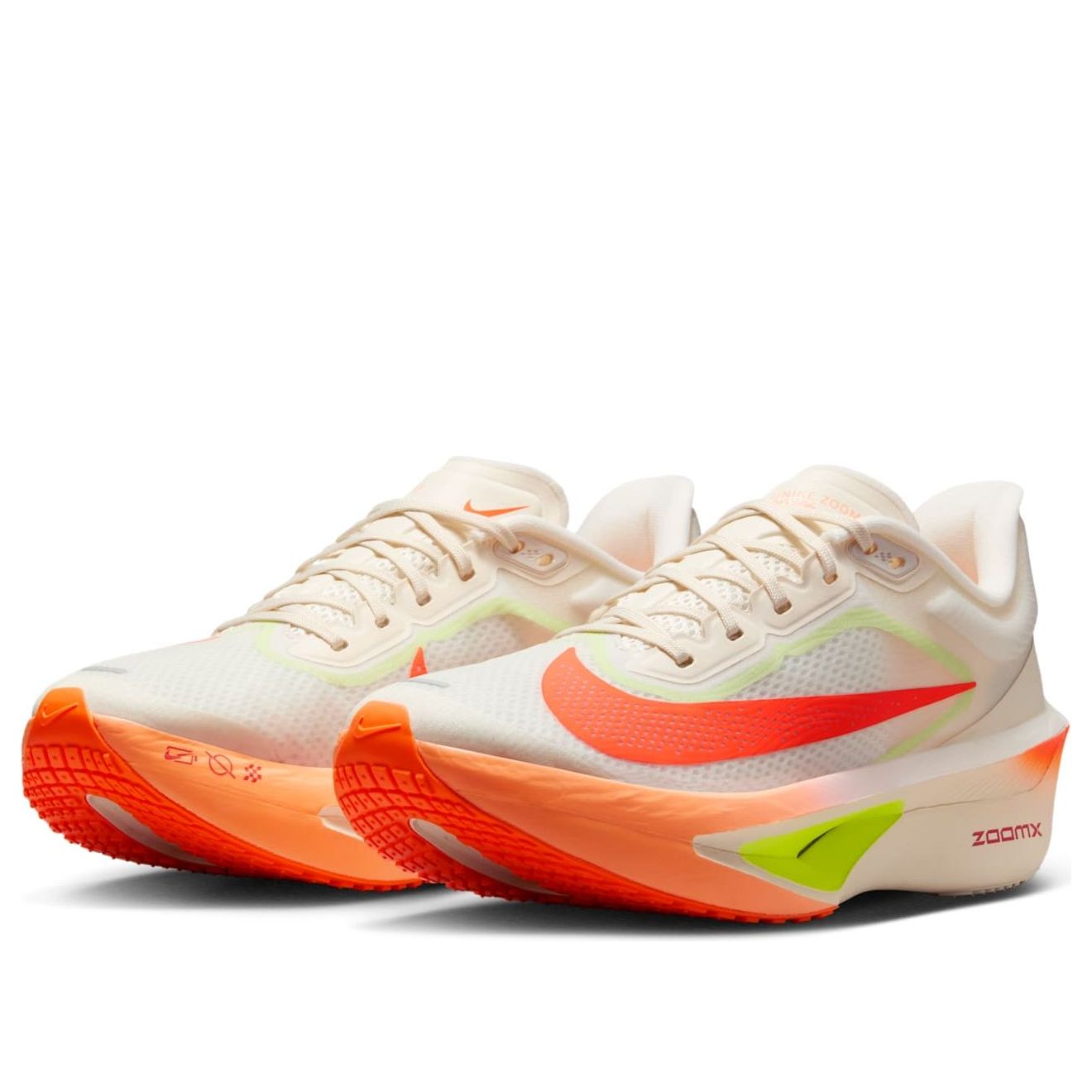 Кроссовки (WMNS) Nike Zoom Fly 6 'Pale Ivory Hyper Crimson Barely Volt' — фото 3