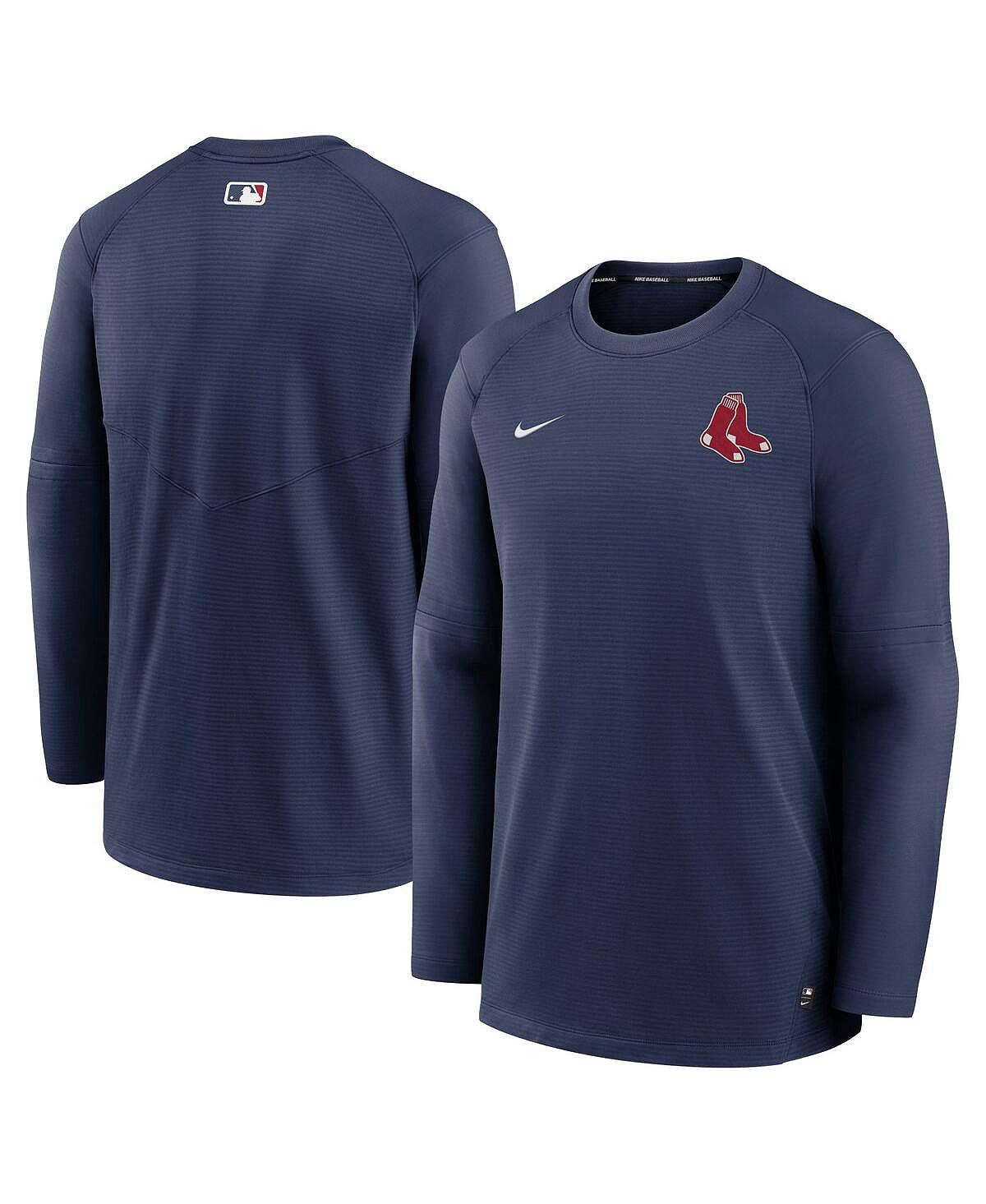 

Мужская темно-синяя футболка с длинным рукавом и логотипом Boston Red Sox Authentic Collection Performance Nike, Синий, Мужская темно-синяя футболка с длинным рукавом и логотипом Boston Red Sox Authentic Collection Performance Nike