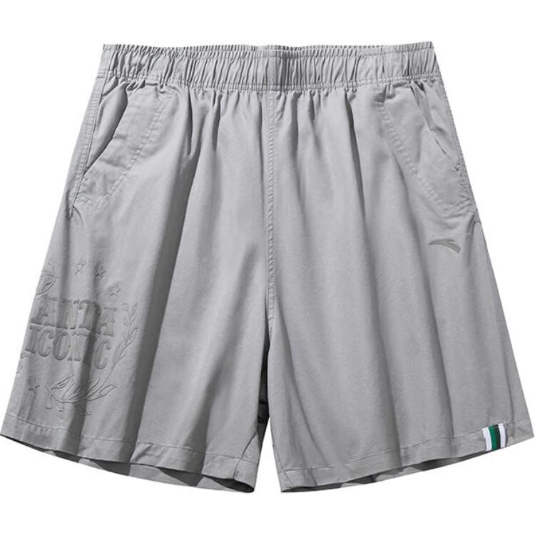 

Life Collection Повседневные шорты мужские Вощеные серые Anta, серый