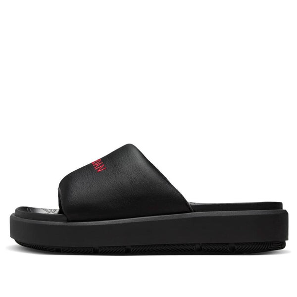 Тапочки sophia slide ss 'black gym red' Air Jordan, черный