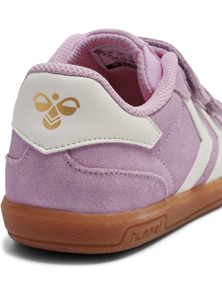 

Hummel Детские кроссовки "Victory Suede II" розового цвета
