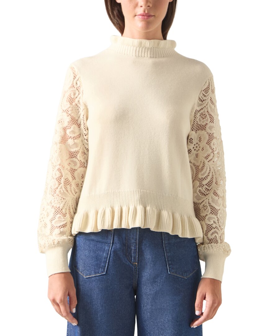 

Свитер LK Bennett Viv из шерстяной смеси, белый