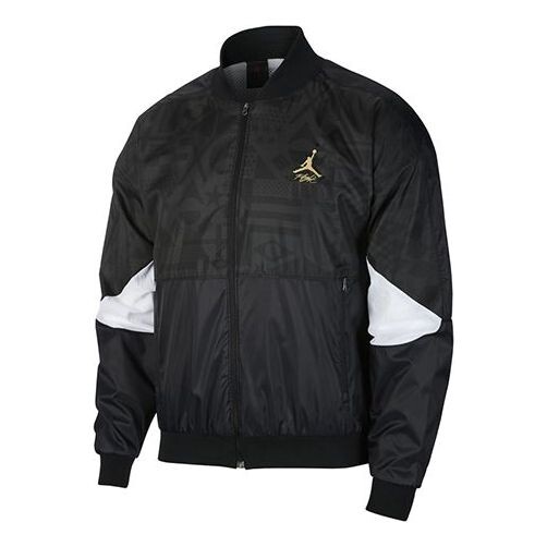 

Куртка Air Jordan Stand Collar Casual Jacket Men's Black, черный