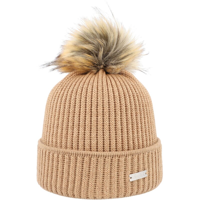 

Шапочка из мериносовой шерсти Shellyl Eisglut, цвет kamel