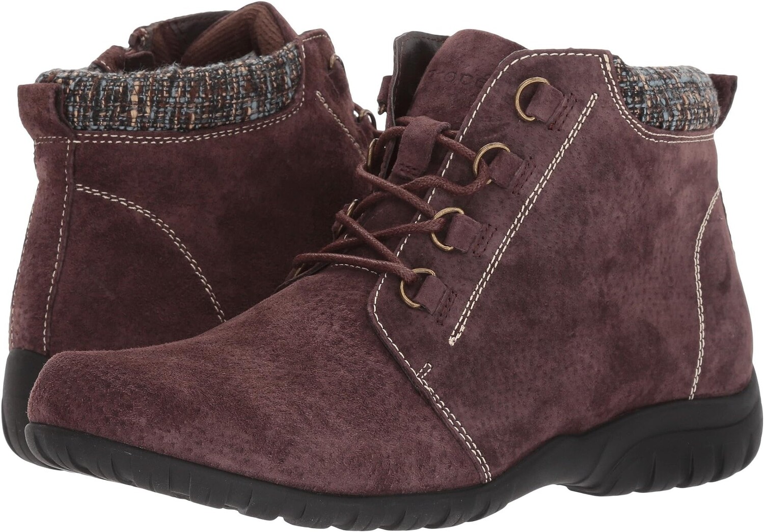 

Ботинки на шнуровке Delaney Propet, цвет Brown Suede