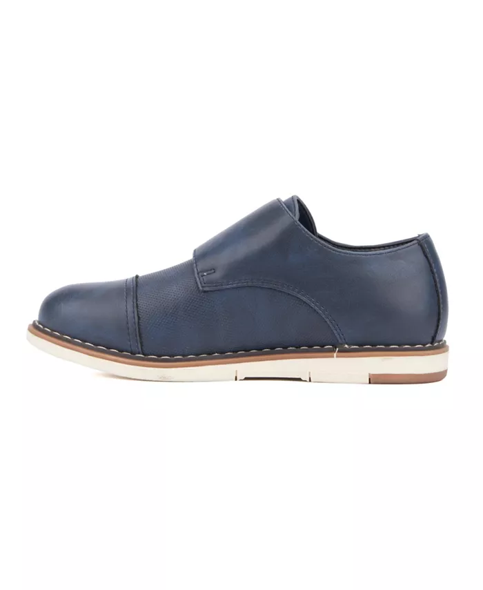 Маленькие мальчики Юношеские туфли Michael Dress Casual Monk Strap XRAY, синий — фото 3