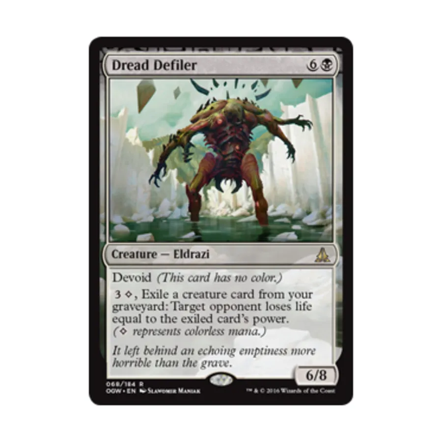 

CCG Ужасающий Осквернитель (клавиша R), MTG - Oath of the Gatewatch