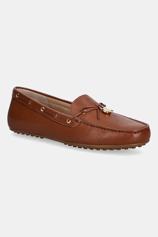 Кожаные мокасины Wylie Lauren Ralph Lauren, коричневый