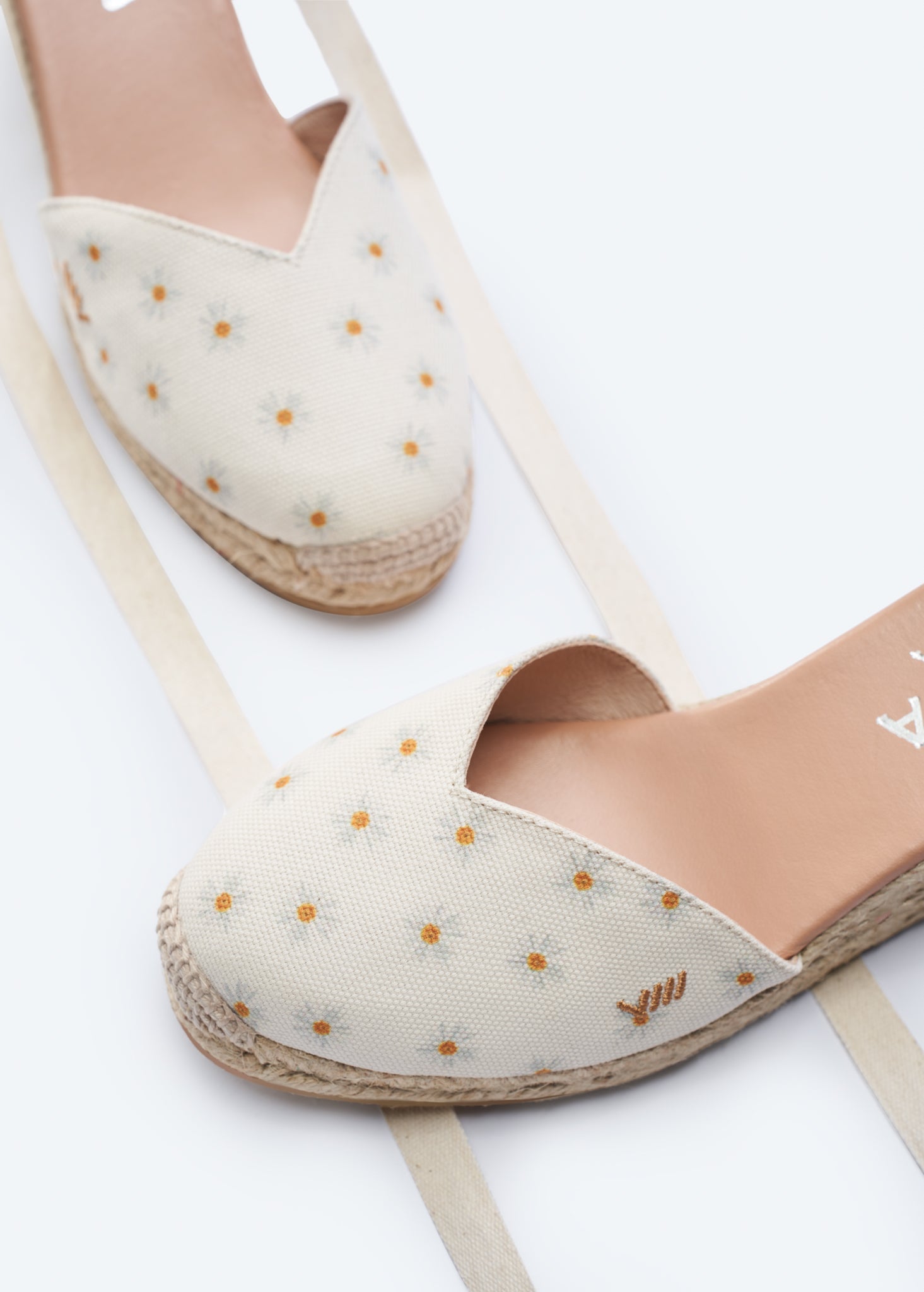 Эспадрильи из холста Gava Limited Edition на танкетке Viscata, Daisy — фото 2