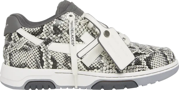 

Кроссовки Off-White Out Of Office 'Python Embossed', серый