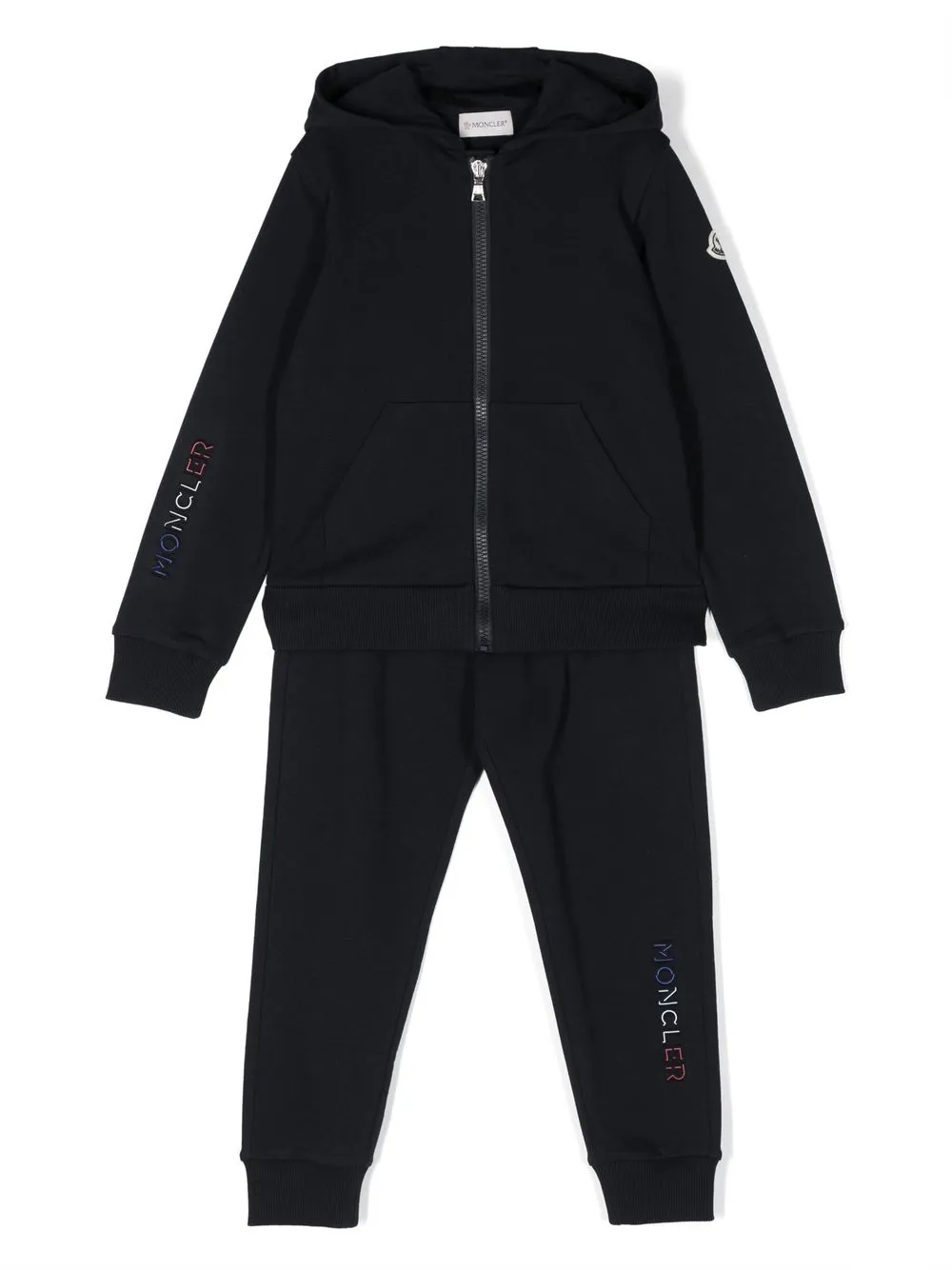 

Спортивный костюм с логотипом Moncler Enfant, синий