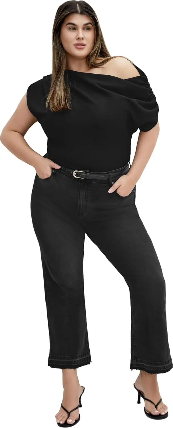 

City Chic Women's Plus Size Jean - Paloma Kick Flare