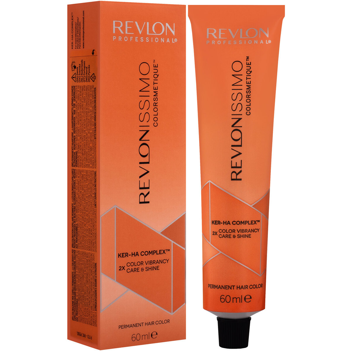 Revlon, Revlonissimo Colorsmetique, Кремовая краска для волос с комплексом Ker-Ha Care, Кремовая формула 6.46, 60 мл — фото 2