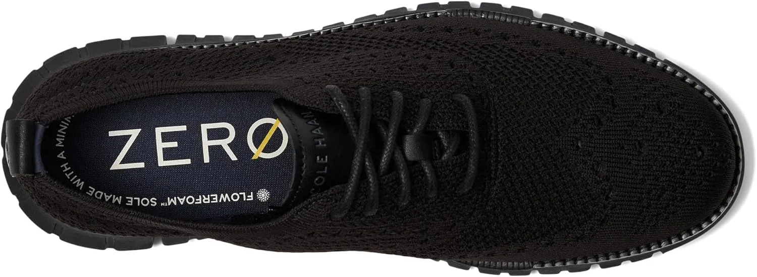 Мужские оксфорды Cole Haan Zerogrand Remastered Stitchlite Wing Tip, черный — фото 2