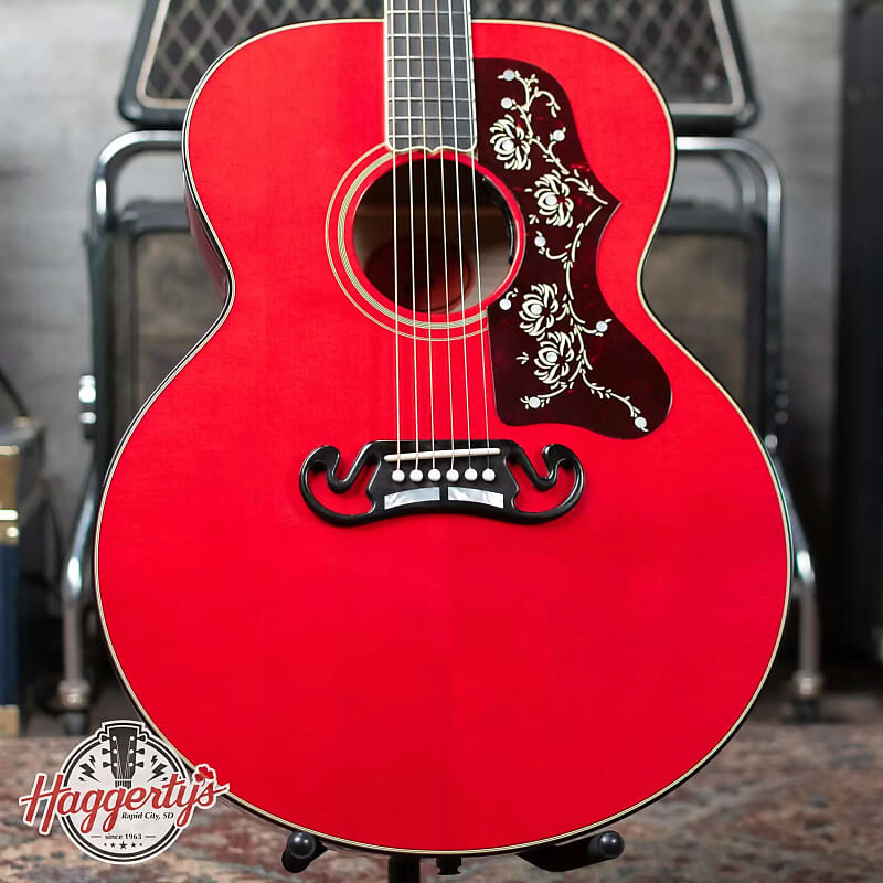 

Акустическая гитара Gibson Orianthi SJ-200 - Cherry with Hardshell Case
