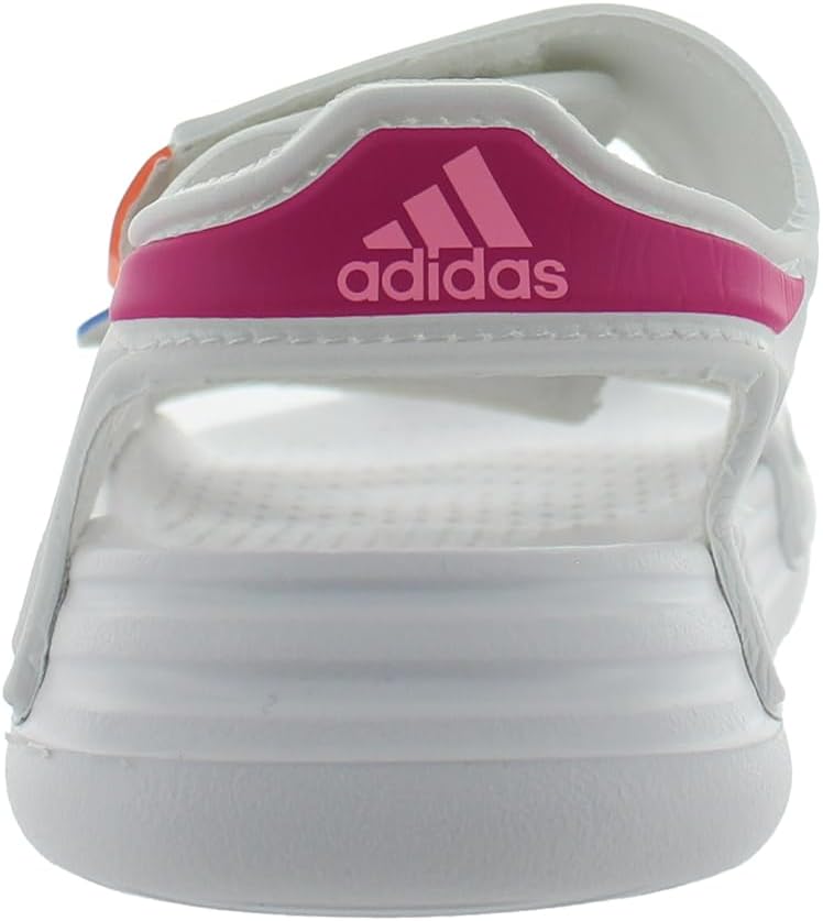 Сандалии для купания adidas Altaswim для малышей унисекс, белый/розовый — фото 3