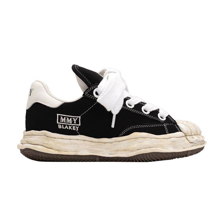 

Кроссовки Maison Mihara Yasuhiro Blakey Puffer OG Sole Canvas Low 'Black', черный